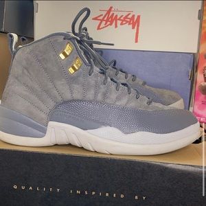 Jordan 12 wolf gray